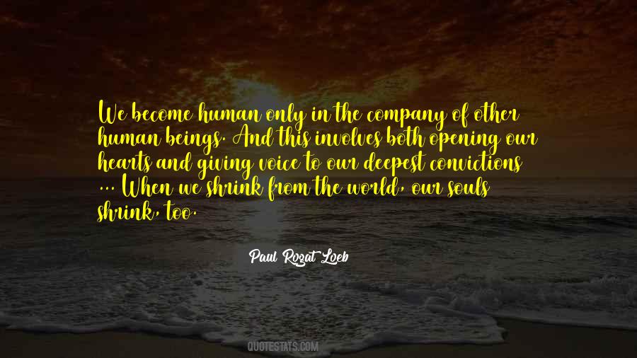 Paul Rogat Loeb Quotes #1262158
