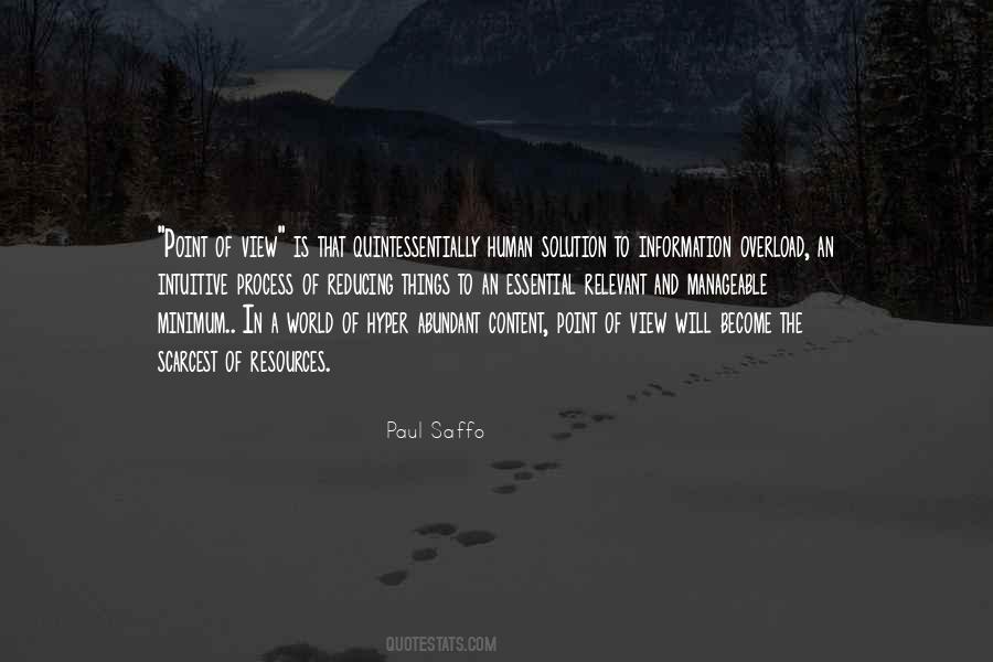 Paul Saffo Quotes #763386