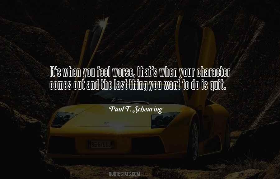 Paul Scheuring Quotes #489498