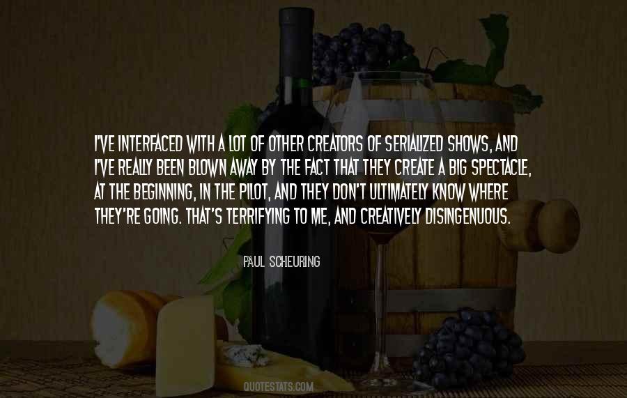 Paul Scheuring Quotes #69164