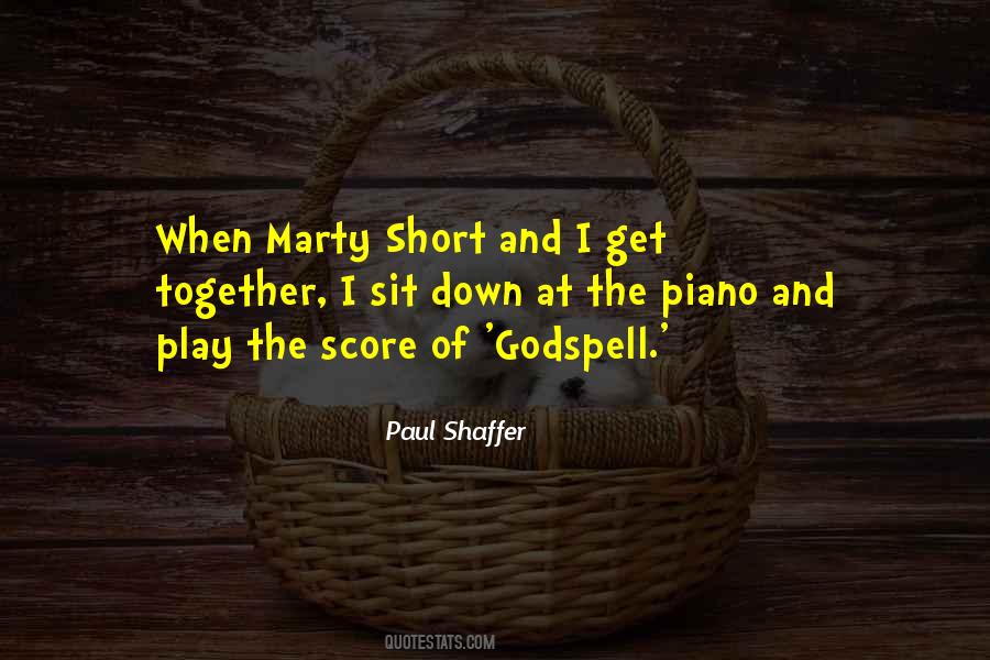 Paul Shaffer Quotes #1160391