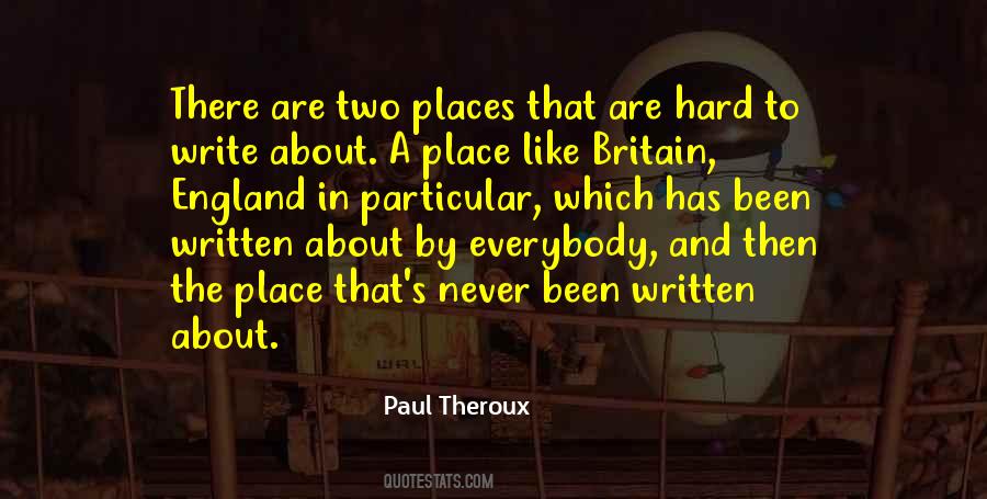 Paul Theroux Quotes #121610
