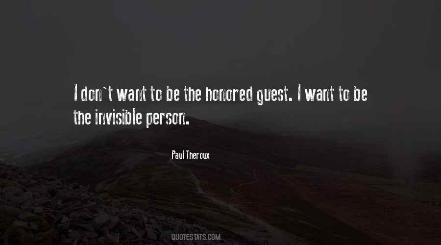 Paul Theroux Quotes #514867