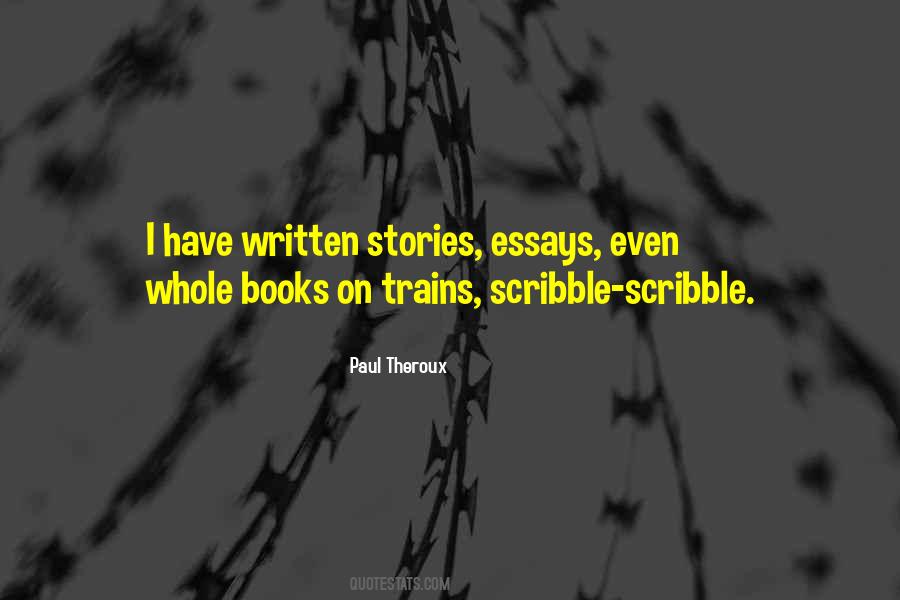 Paul Theroux Quotes #526244