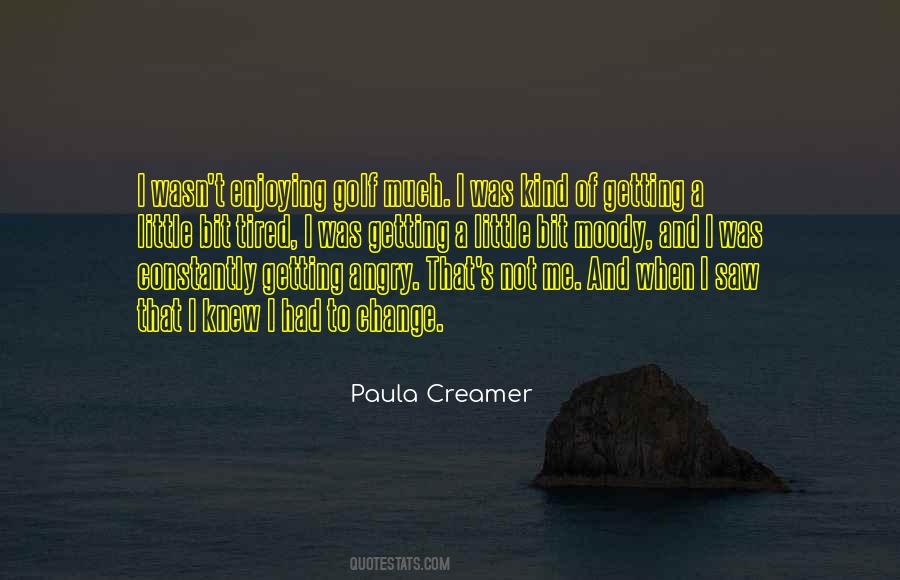 Paula Creamer Quotes #336393