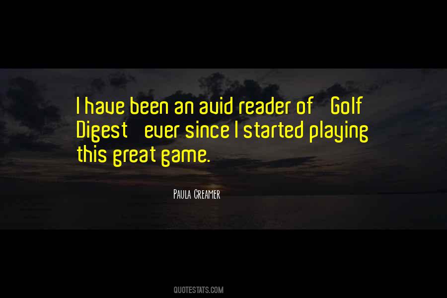 Paula Creamer Quotes #724999