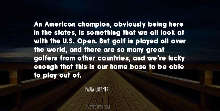 Paula Creamer Quotes #728076