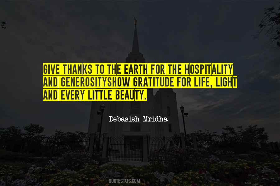 Quotes About Hospitality #1311159