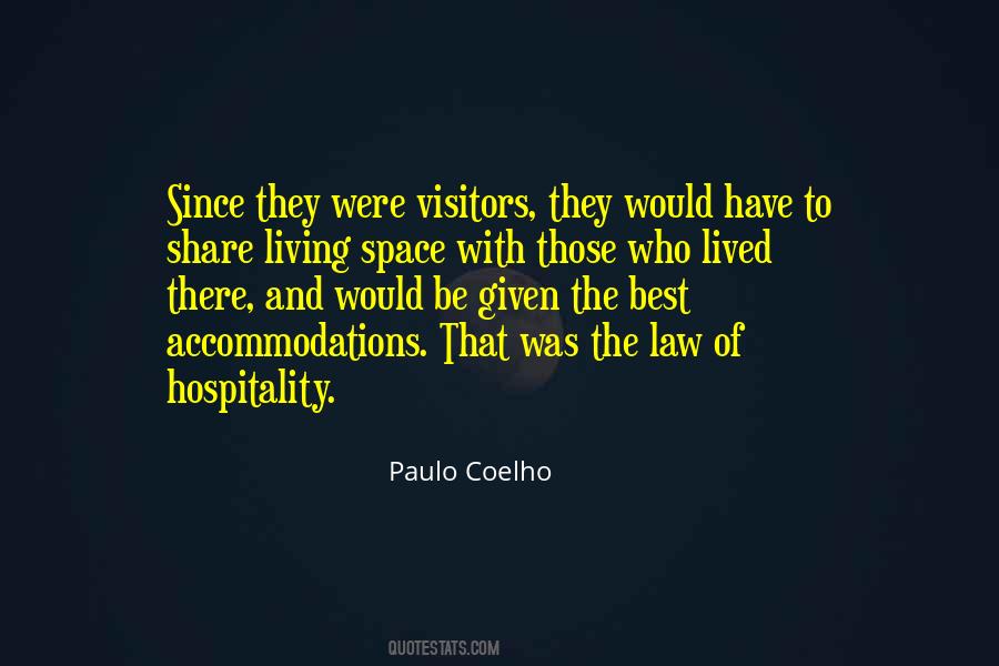 Quotes About Hospitality #1678163