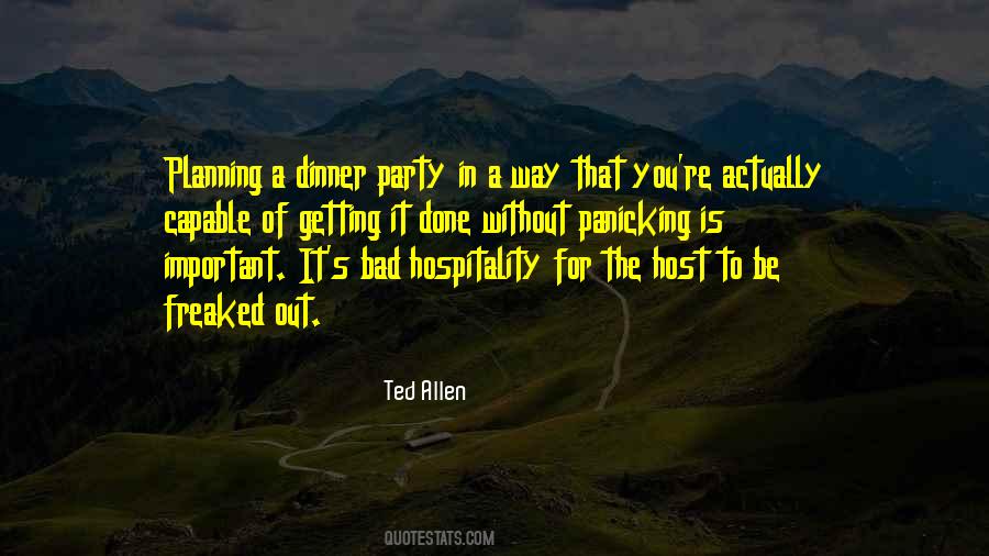 Quotes About Hospitality #1734421