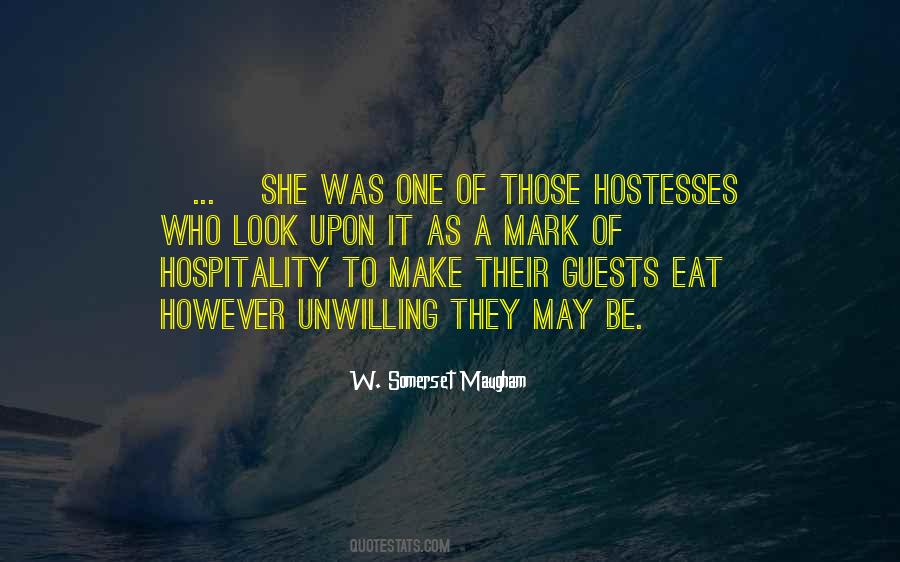 Quotes About Hospitality #1777069