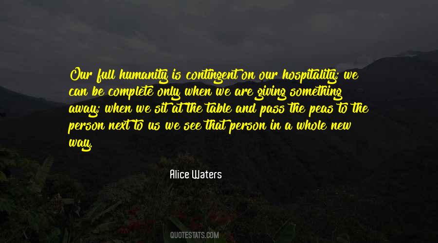 Quotes About Hospitality #1798519