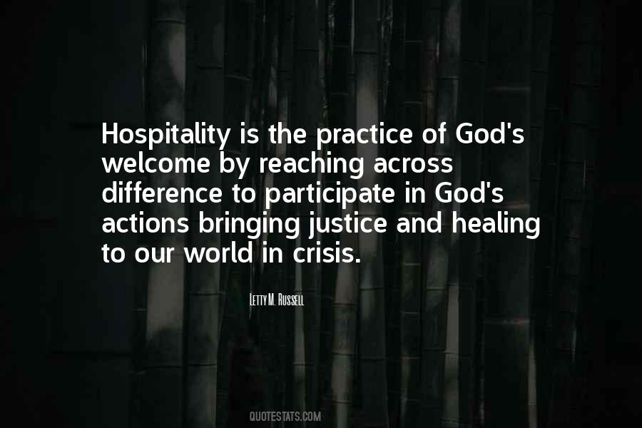 Quotes About Hospitality #1845116