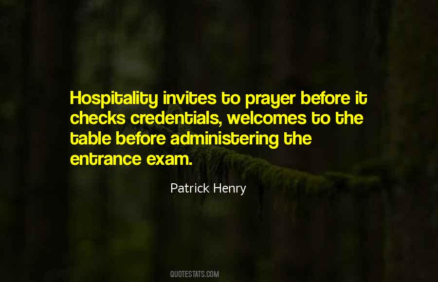 Quotes About Hospitality #1855101