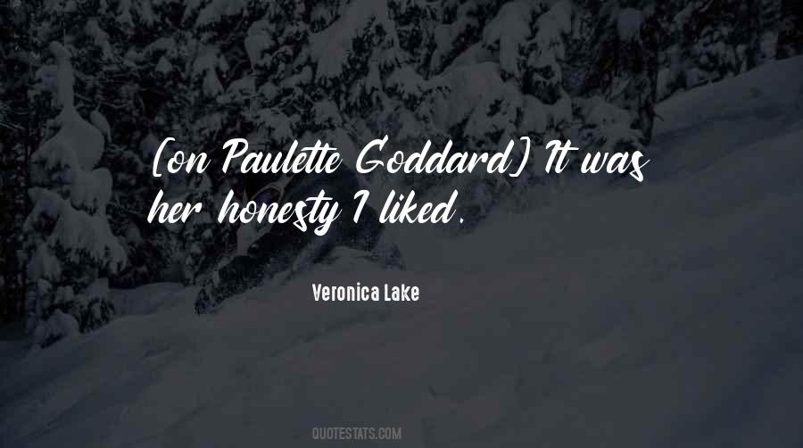 Paulette Goddard Quotes #358804