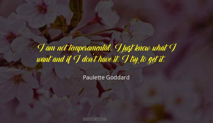 Paulette Goddard Quotes #653113