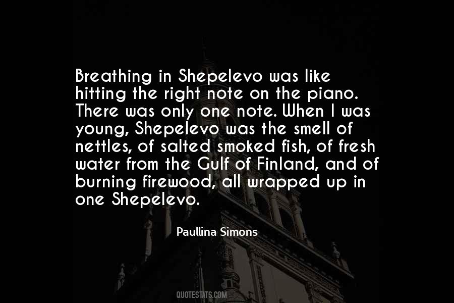 Paullina Simons Quotes #25949