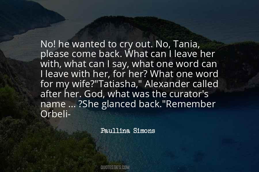 Paullina Simons Quotes #51841