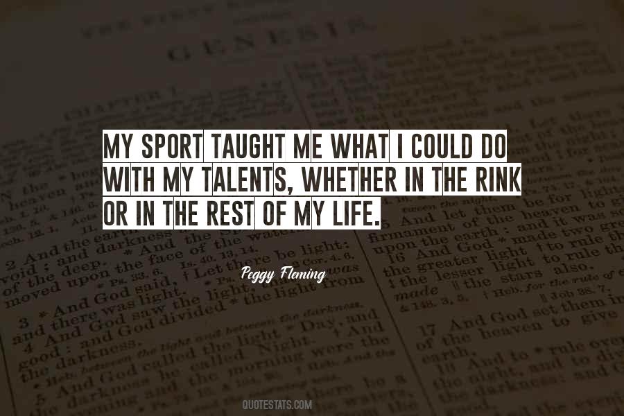 Peggy Fleming Quotes #1350023