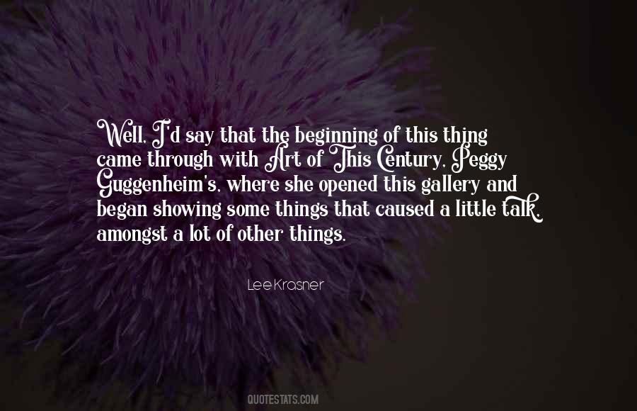 Peggy Guggenheim Quotes #1361168