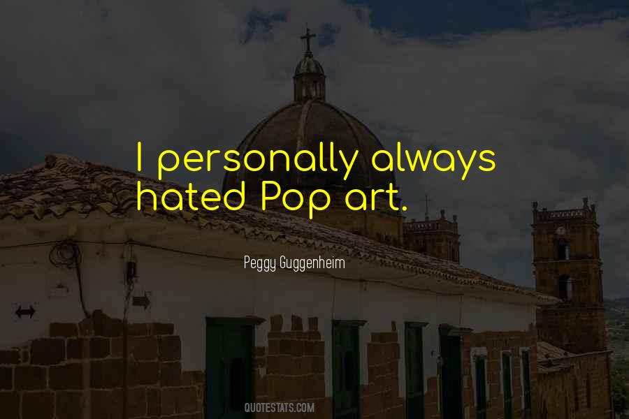 Peggy Guggenheim Quotes #1404587