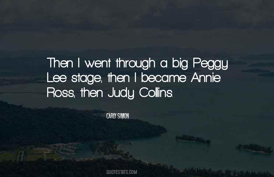 Peggy Lee Quotes #1017108