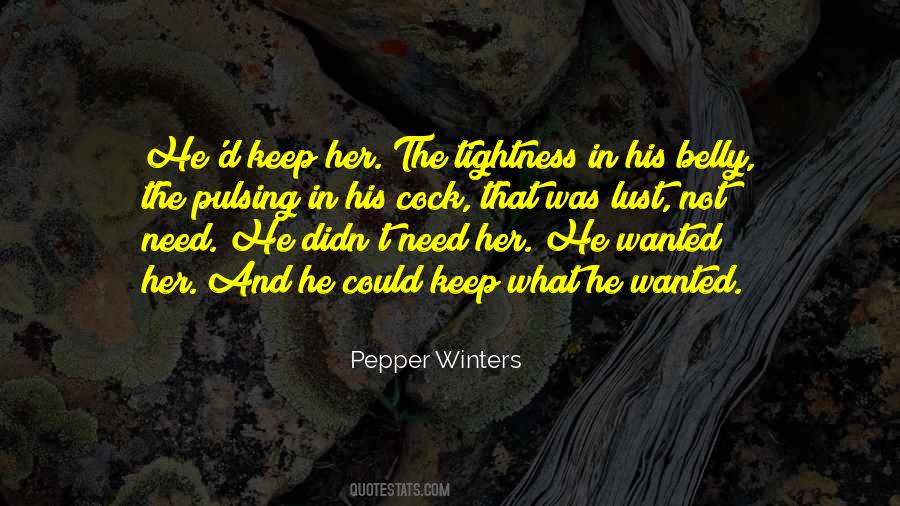 Pepper Winters Quotes #263936
