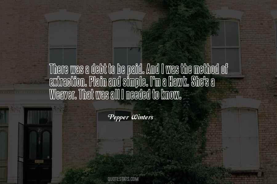 Pepper Winters Quotes #331415
