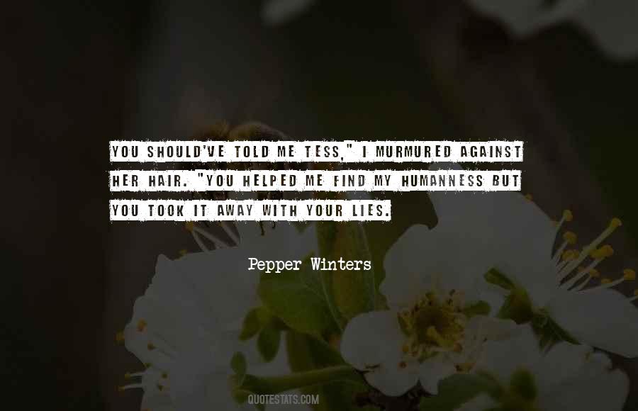 Pepper Winters Quotes #609861