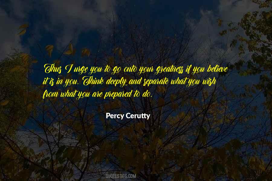 Percy Cerutty Quotes #151021