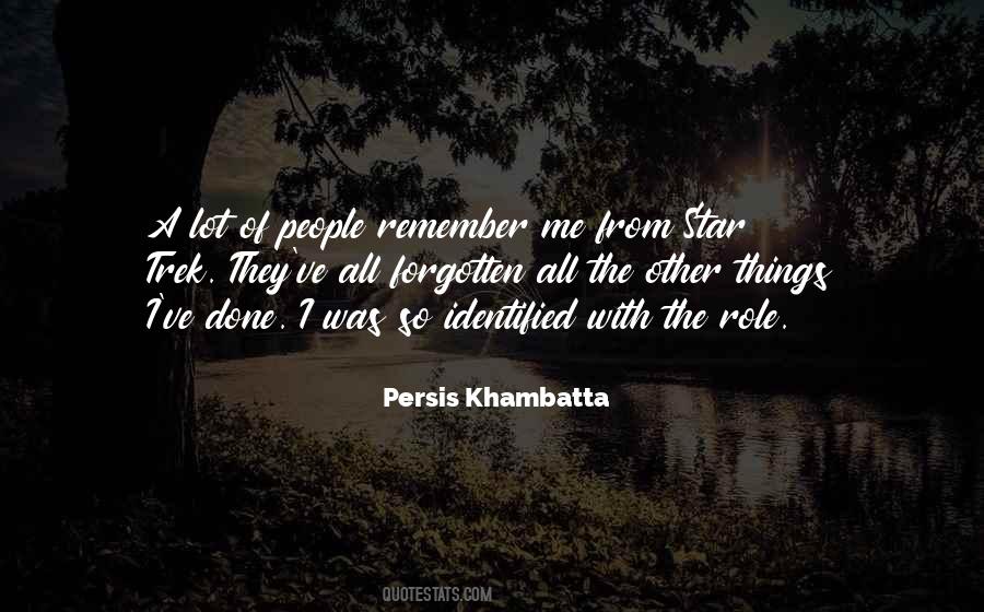 Persis Khambatta Quotes #1291620