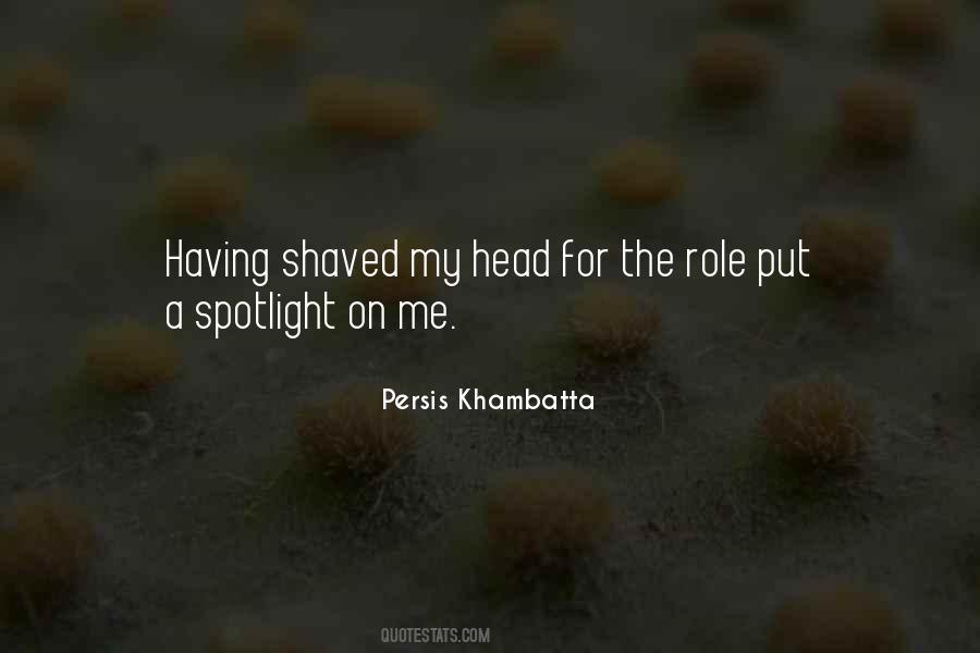 Persis Khambatta Quotes #1348924