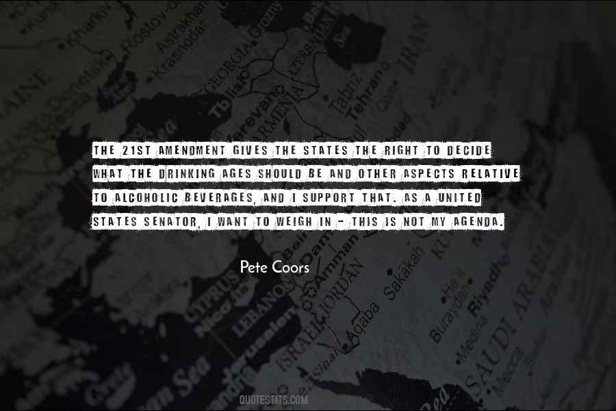 Pete Coors Quotes #1400747