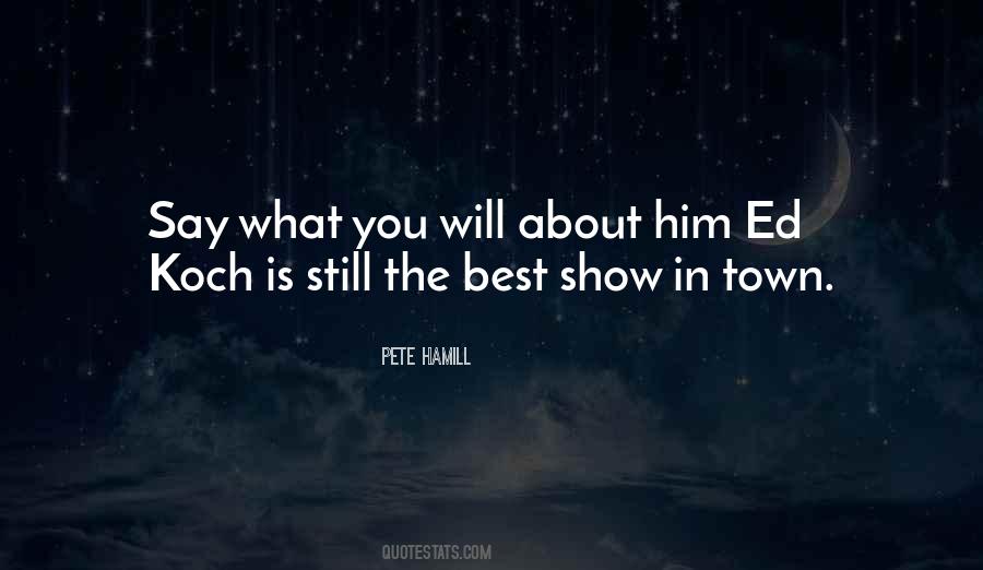 Pete Hamill Quotes #1322347