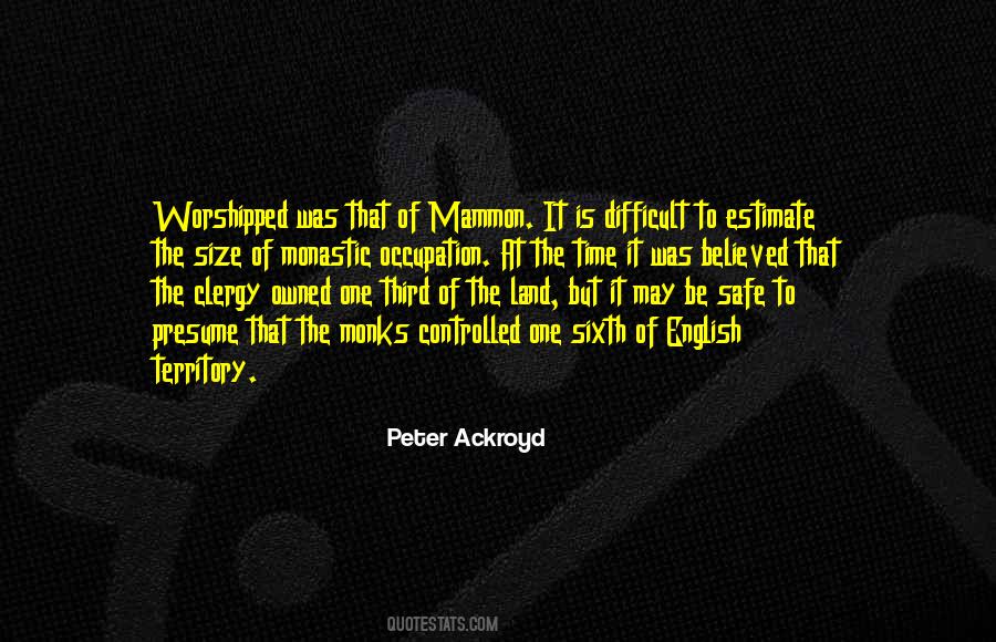 Peter Ackroyd Quotes #507386