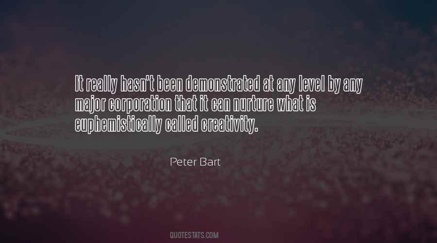 Peter Bart Quotes #248100