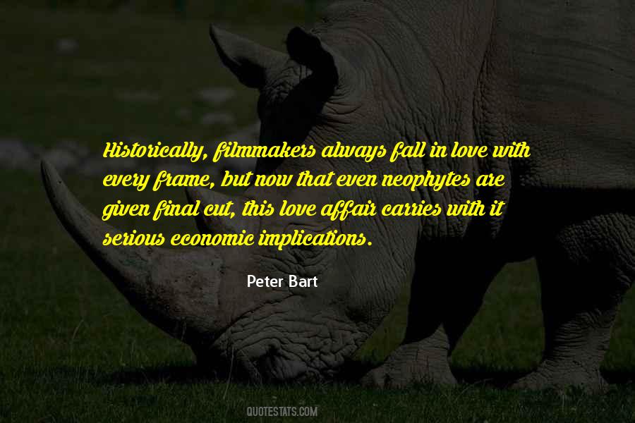 Peter Bart Quotes #949725