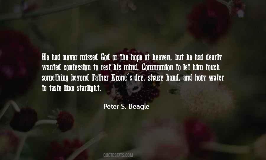 Peter Beagle Quotes #564687