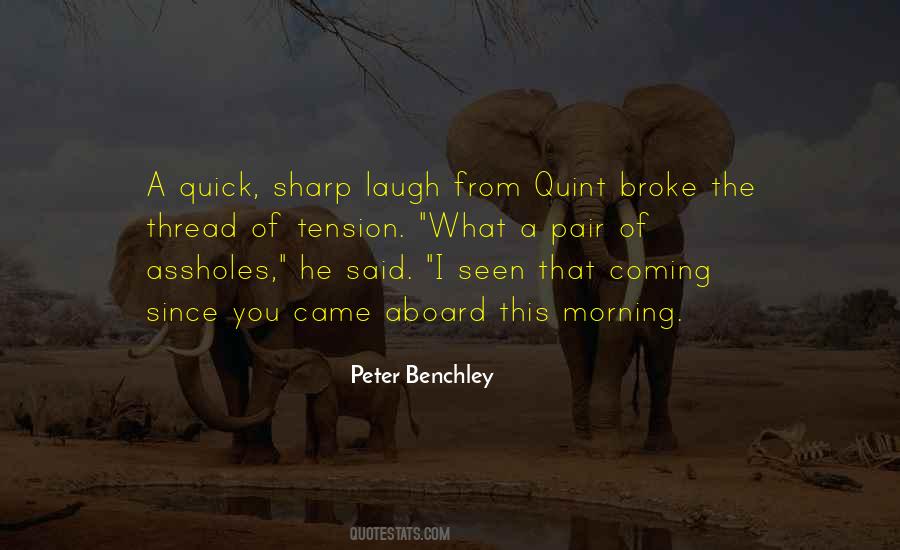 Peter Benchley Quotes #393245