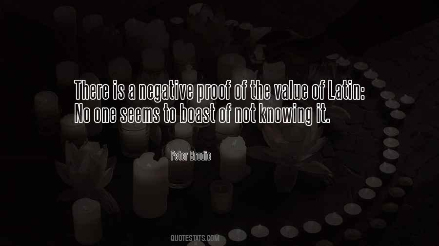 Peter Brodie Quotes #1695084