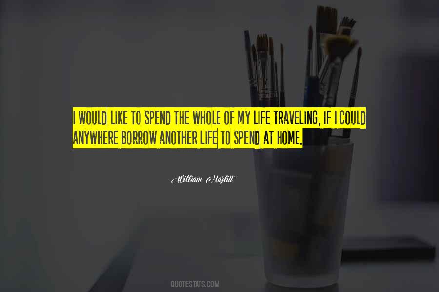 Quotes About Traveling Life #1001199