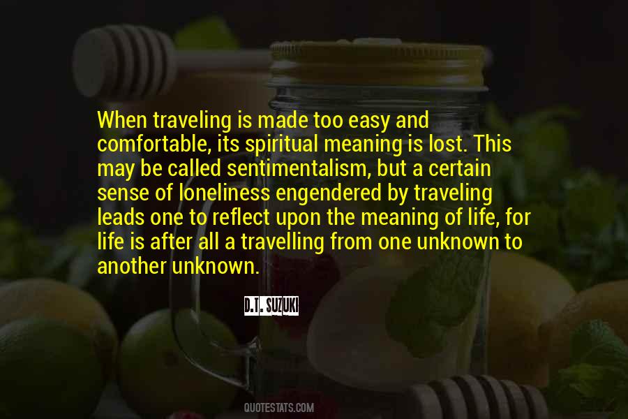 Quotes About Traveling Life #704385