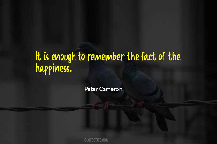Peter Cameron Quotes #1697988