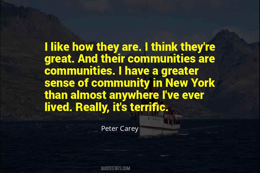 Peter Carey Quotes #113406