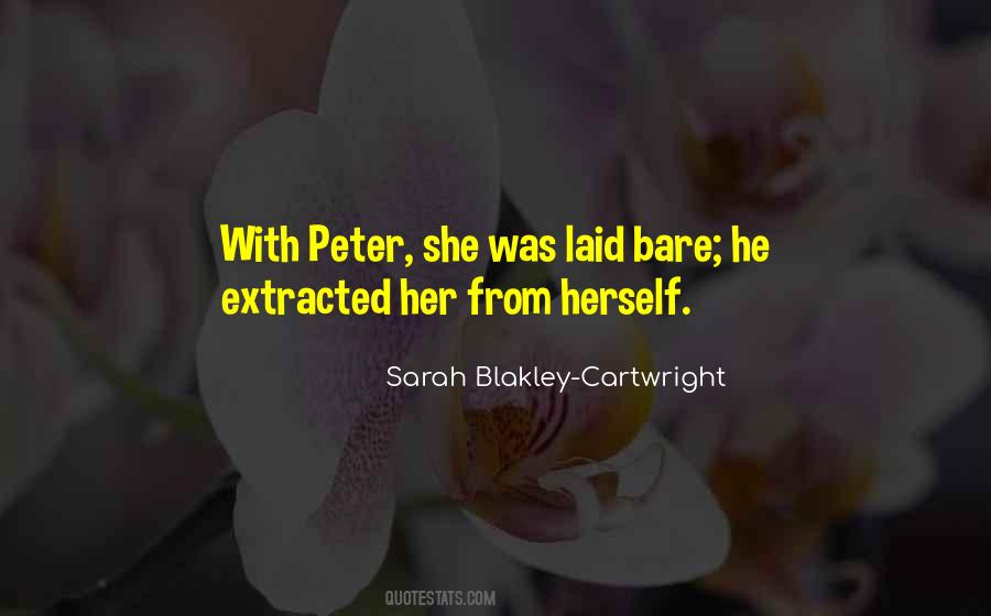 Peter Cartwright Quotes #825267