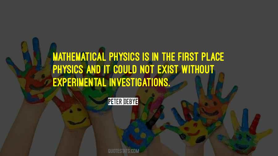 Peter Debye Quotes #433997