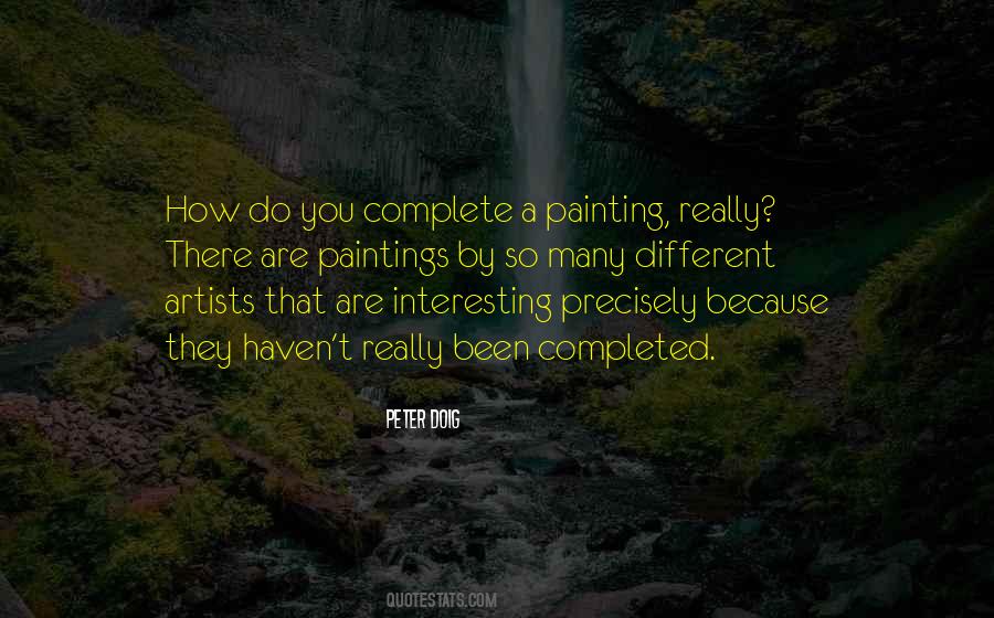 Peter Doig Quotes #415277