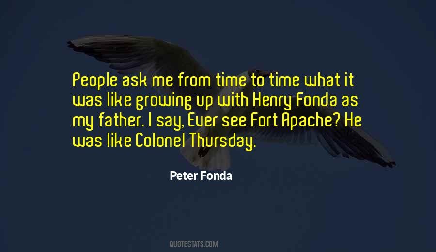 Peter Fonda Quotes #247528