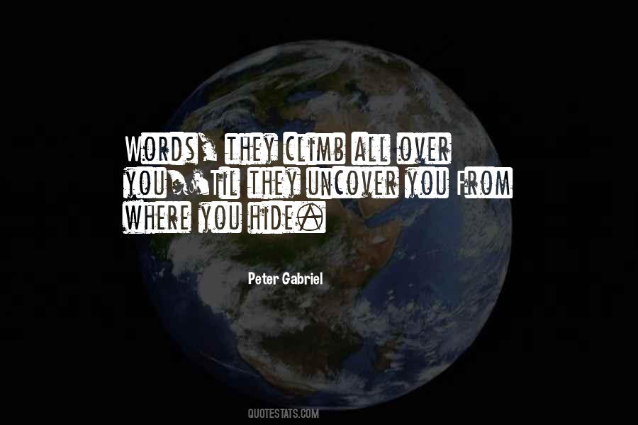 Peter Gabriel Quotes #509235