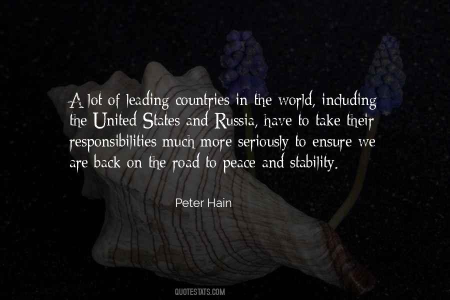 Peter Hain Quotes #86687